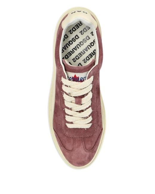Zapatillas bajas con cordones DSquared² de color Brown