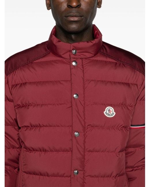 Moncler Red Colomb Puffer Jacket for men