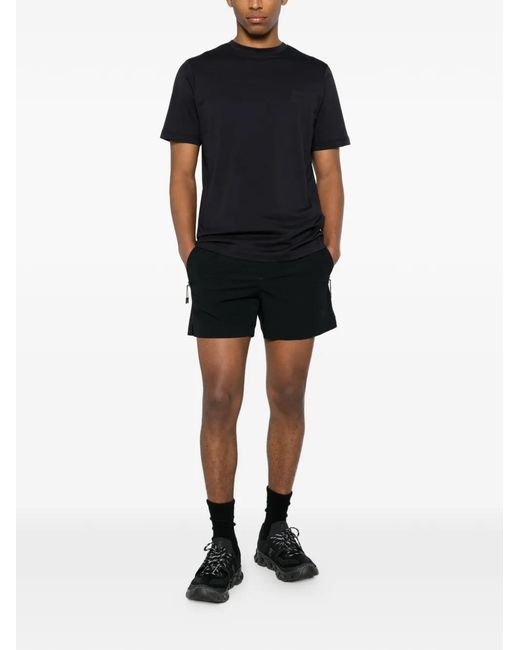 OUTHERE Black Drawstring Shorts for men