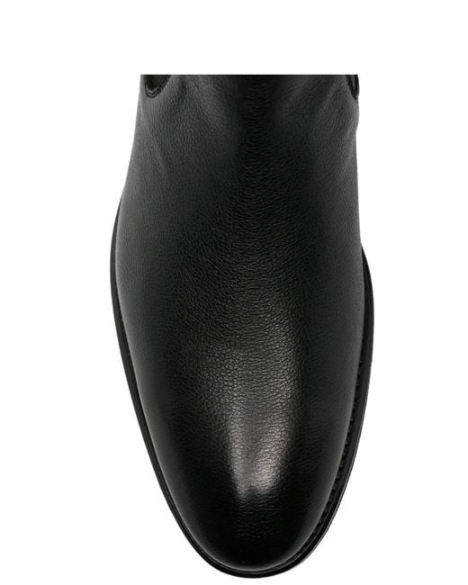 Tom Ford Black Leather Chelsea Boots for men