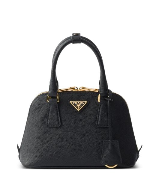 Borsa Promenade Mini di Prada in Black