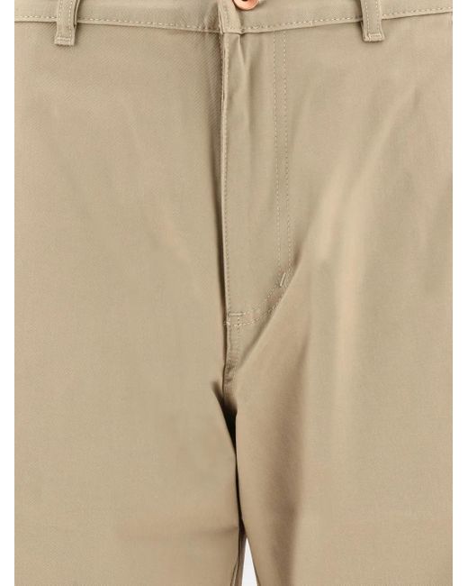 ANDBLUE Natural Cotton-Blend Trousers for men