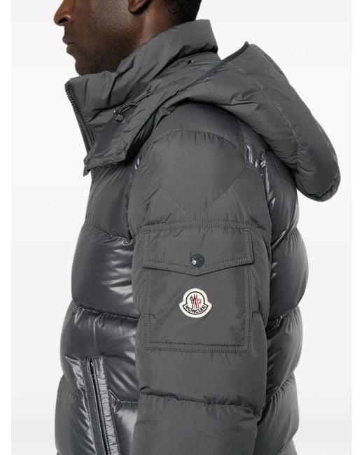Moncler Black Maya Padded Jacket for men
