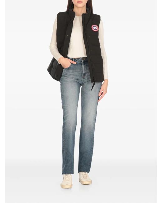 Canada Goose Black Freestyle Quilted Padded Vest
