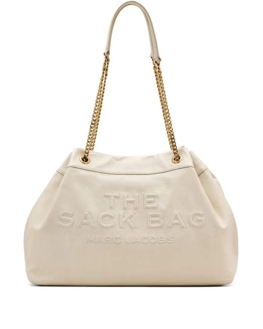 【関税込み】The Chain Sack Shoulder Bag - Marc Jacobs - Cott Marc Jacobs Leather The Chain Sack Bag, Black