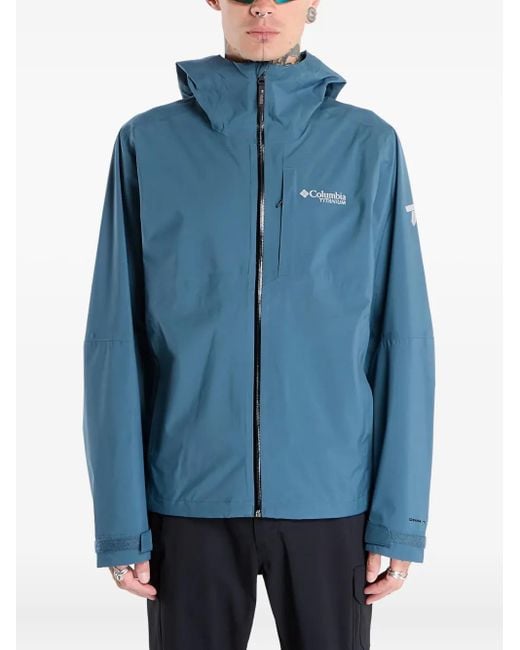 Columbia Blue Ampli-Dry Ii Zip Jacket for men