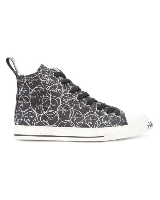 Haculla Gray One Of A Kind Hi-Top Sneakers