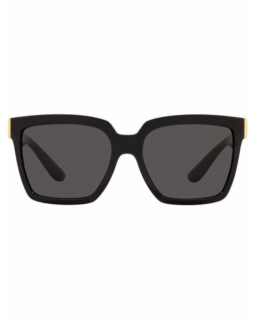 Dolce & Gabbana Black Square-Frame Sunglasses