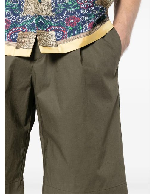 Herno Green Bermuda Shorts for men