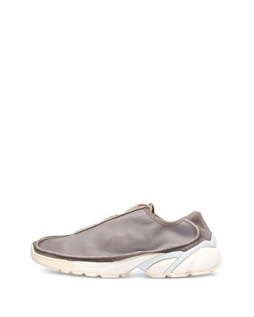 Our Legacy Gray Leather Sneakers for men