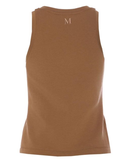 Max Mara Brown Carolina Oberteil