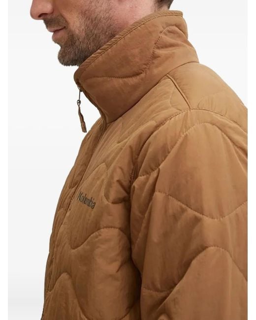 Plumífero con botones Columbia de hombre de color Black