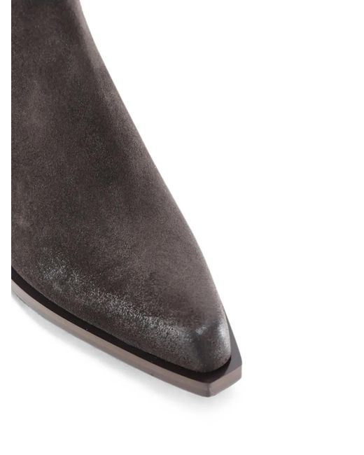 Notabene Black Lucy Pointed-Toe Ankle Boots