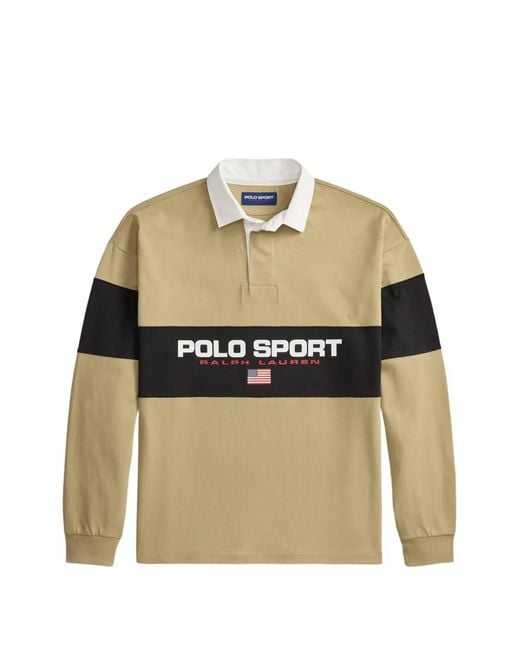Polo Ralph Lauren Brown Polo À Design Colour Block for men