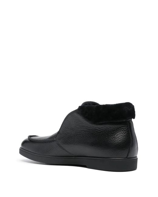 Casadei Black Cervo Booties for men