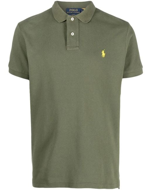 Polo Ralph Lauren Green T-Shirts And Polos for men