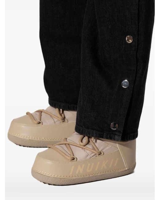 Mountain lace-up boots Inuikii de color Natural