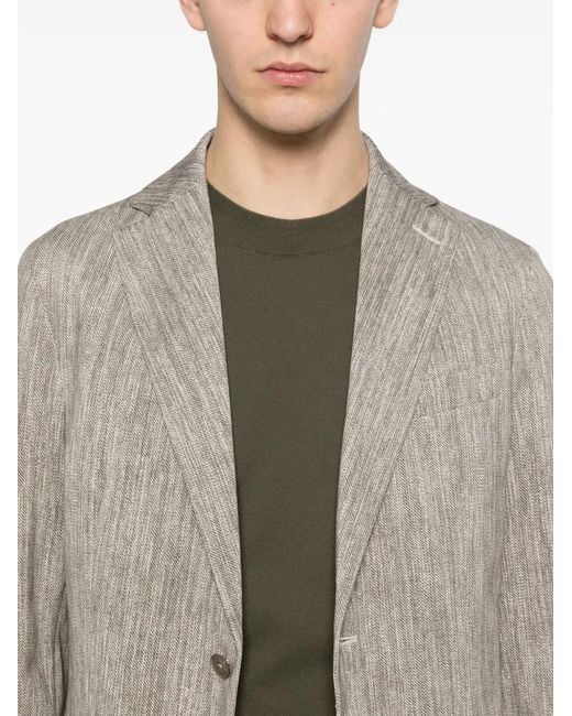 Blazer Con Doble Botonadura Circolo 1901 de hombre de color Gray