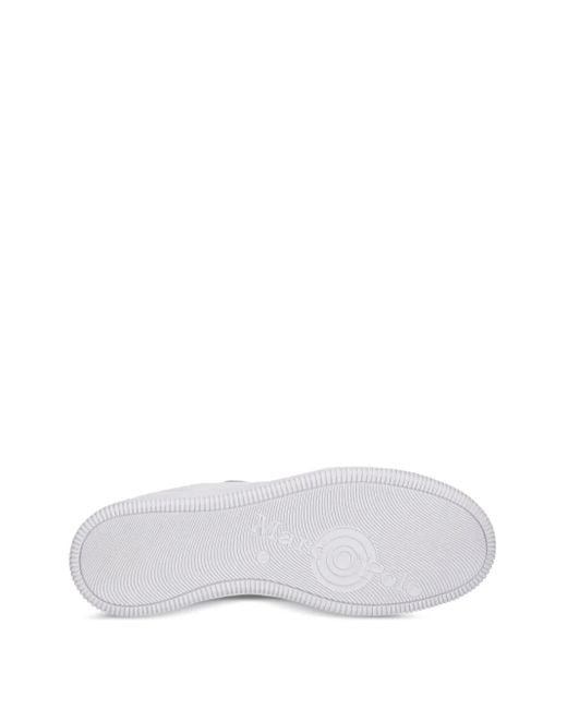 Marc O' Polo White Leather Panelled Trainers