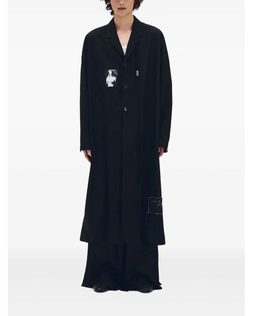 メンズ Ann Demeulemeester Dario トレンチコート ブルー | Lyst