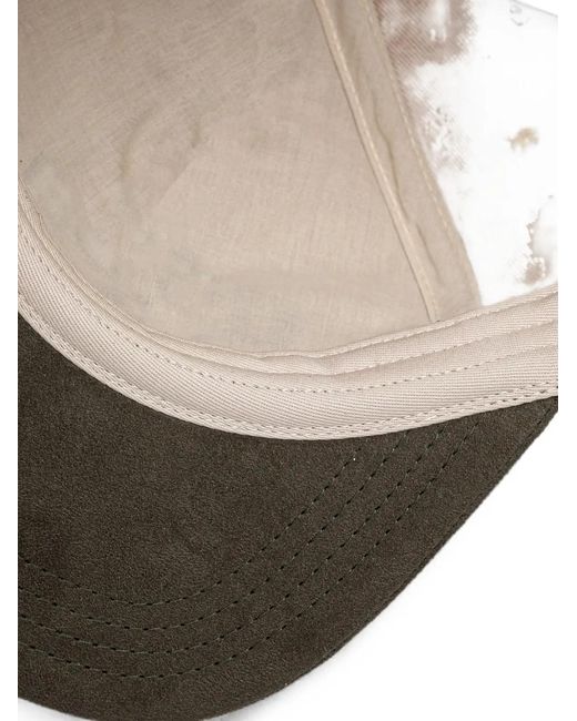 Les Deux White Embroidered Logo Cap for men