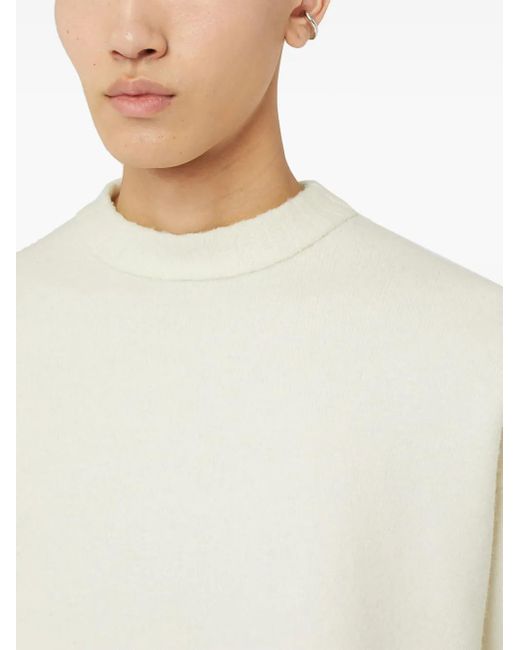 Jil Sander Natural Crew-Neck Jumper for men