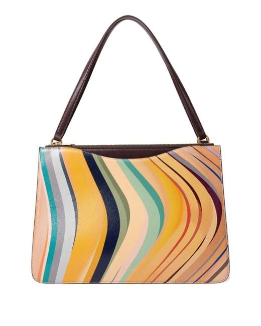 Borsa Tote Dusky Swirl di Paul Smith in Yellow