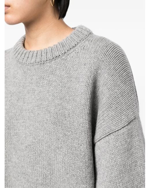 The Row Gray Ophelia Sweater