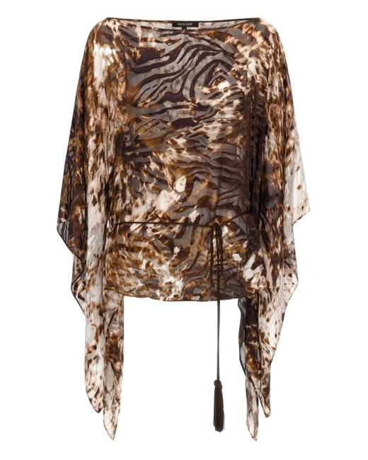 Roberto Cavalli Appaloosa カフタン Brown
