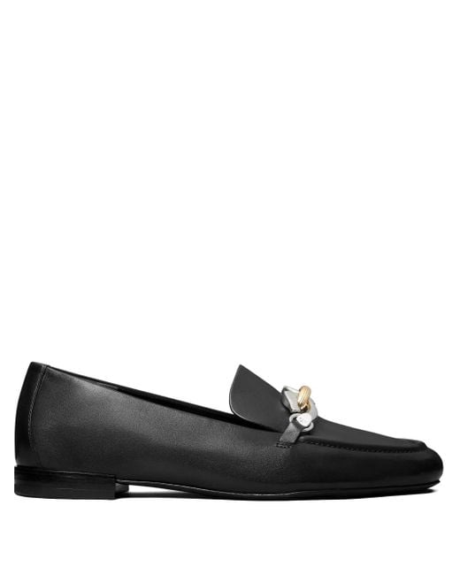 Tory Burch チェーントリム ローファー Black