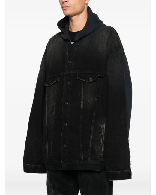 Balenciaga Black Jackets for men