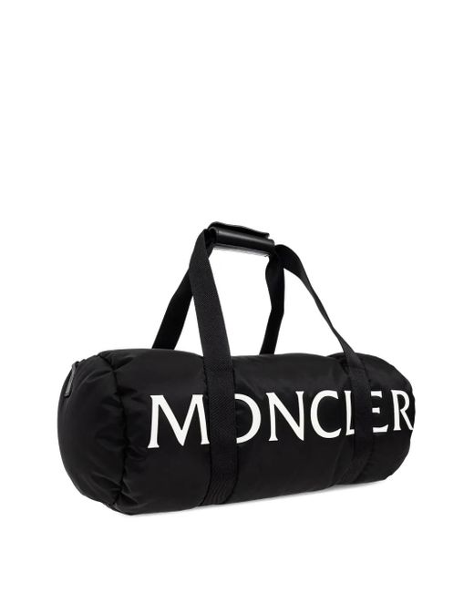 Moncler Black Duddle Duffel Bag for men