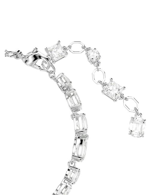Swarovski White Mesmera Pear-Cut Cubic-Zirconia Bracelet