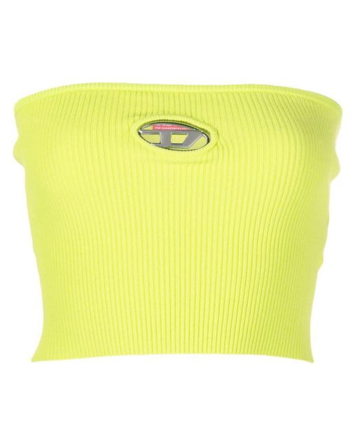 DIESEL Green M-clarksvillex Bandeau Top - Women's - Rayon/polyester