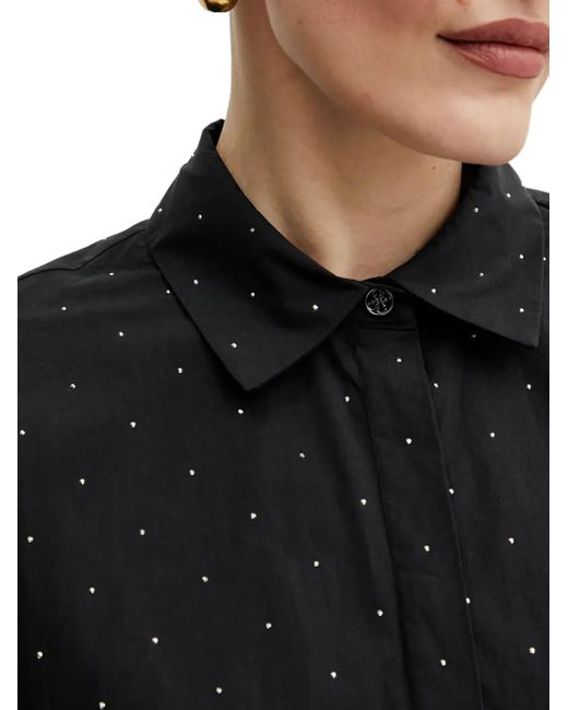 Camicia Con Decorazione di Guess in Black