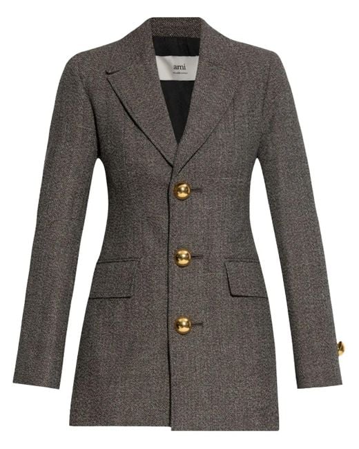 AMI Black Blazers