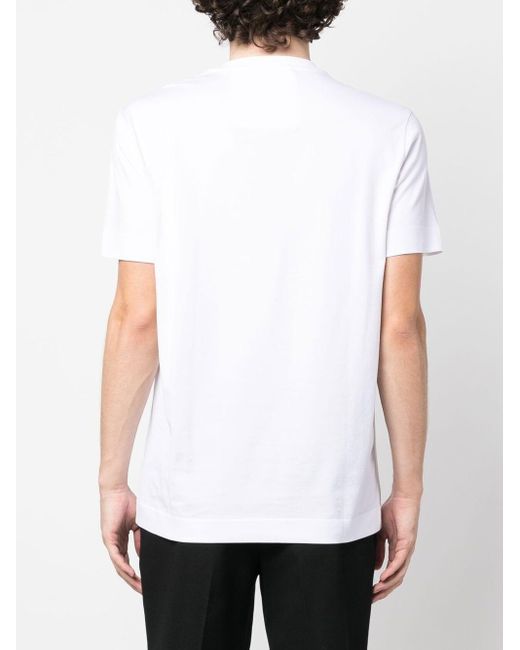 T-shirt à logo imprimé Givenchy pour homme en coloris White
