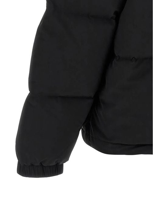 Plumífero Con Cremallera Lacoste de hombre de color Black