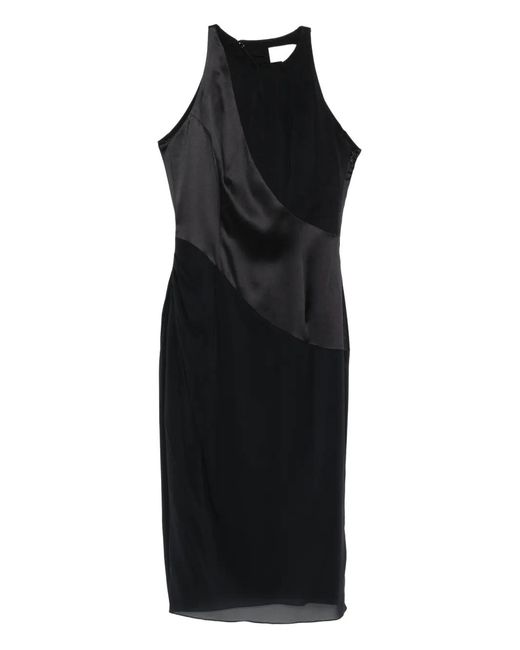 Botsi Asymmetrische Jurk in het Black