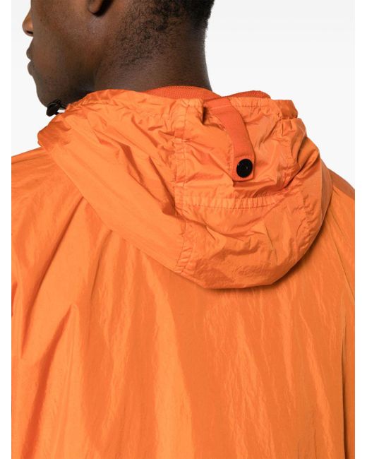 Veste Reps R-Ny à capuche Stone Island pour homme en coloris Orange
