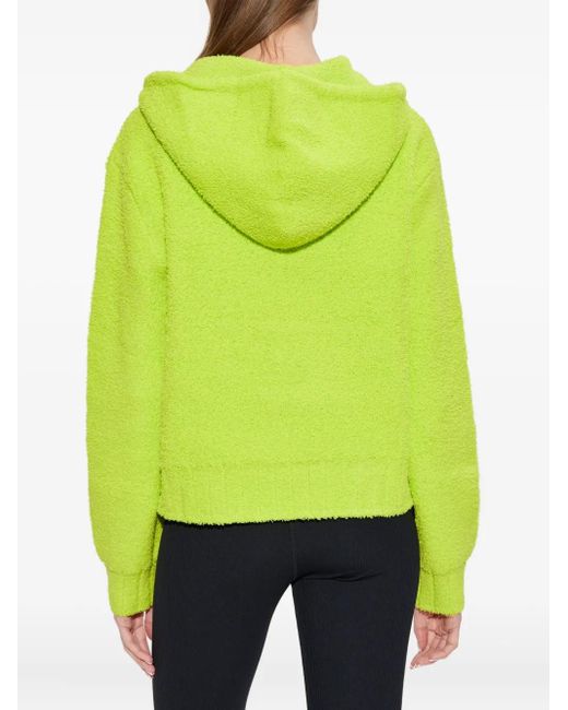 Nike Green Phoenix Bouclé Hoodie