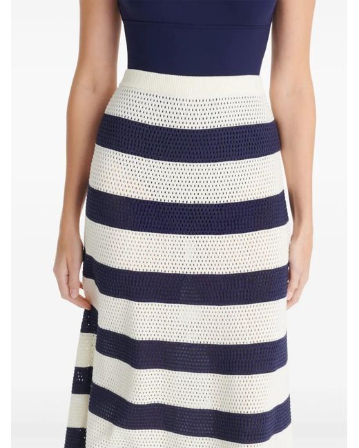 Eres Blue Bateau Long Skirt