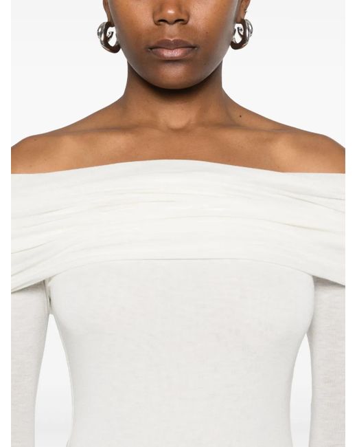 MANURI White Amara Blouse