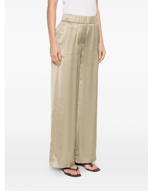 Peserico Natural Elasticated Trousers