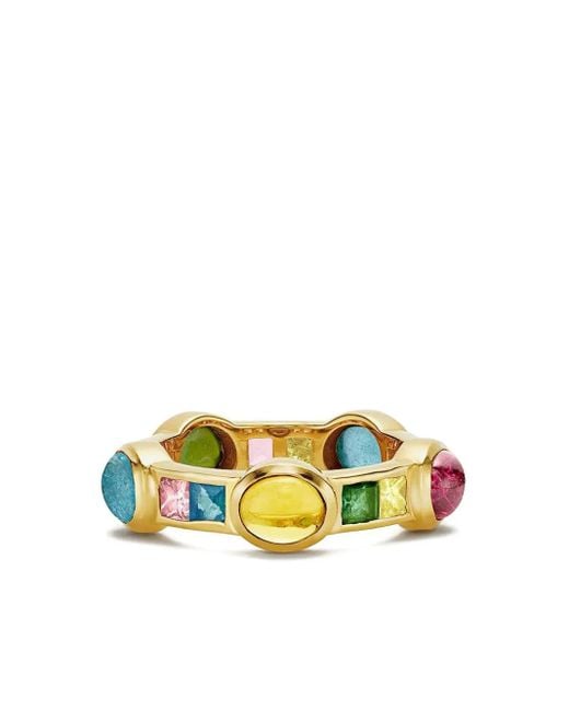 Anillo Rio Van en oro amarillo de 18 ct con turmalina Van Robot de color Yellow