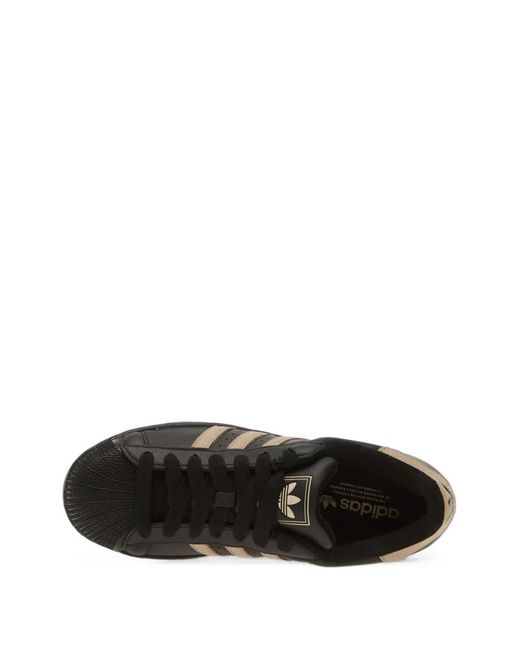 Adidas Black Superstar Ii Sneakers