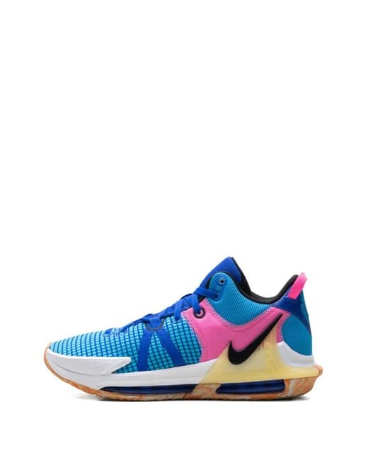 Nike Blue Lebron Witness Sneakers for men