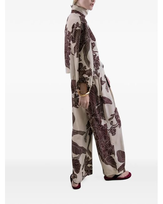 Psophia Natural Orient Contour Trousers