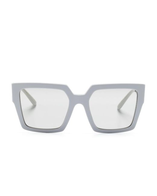 Dolce & Gabbana Gray Dg4446b Square-frame Sunglasses