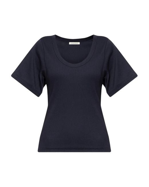 By Malene Birger Blue Lunai Round-Neck T-Shirt